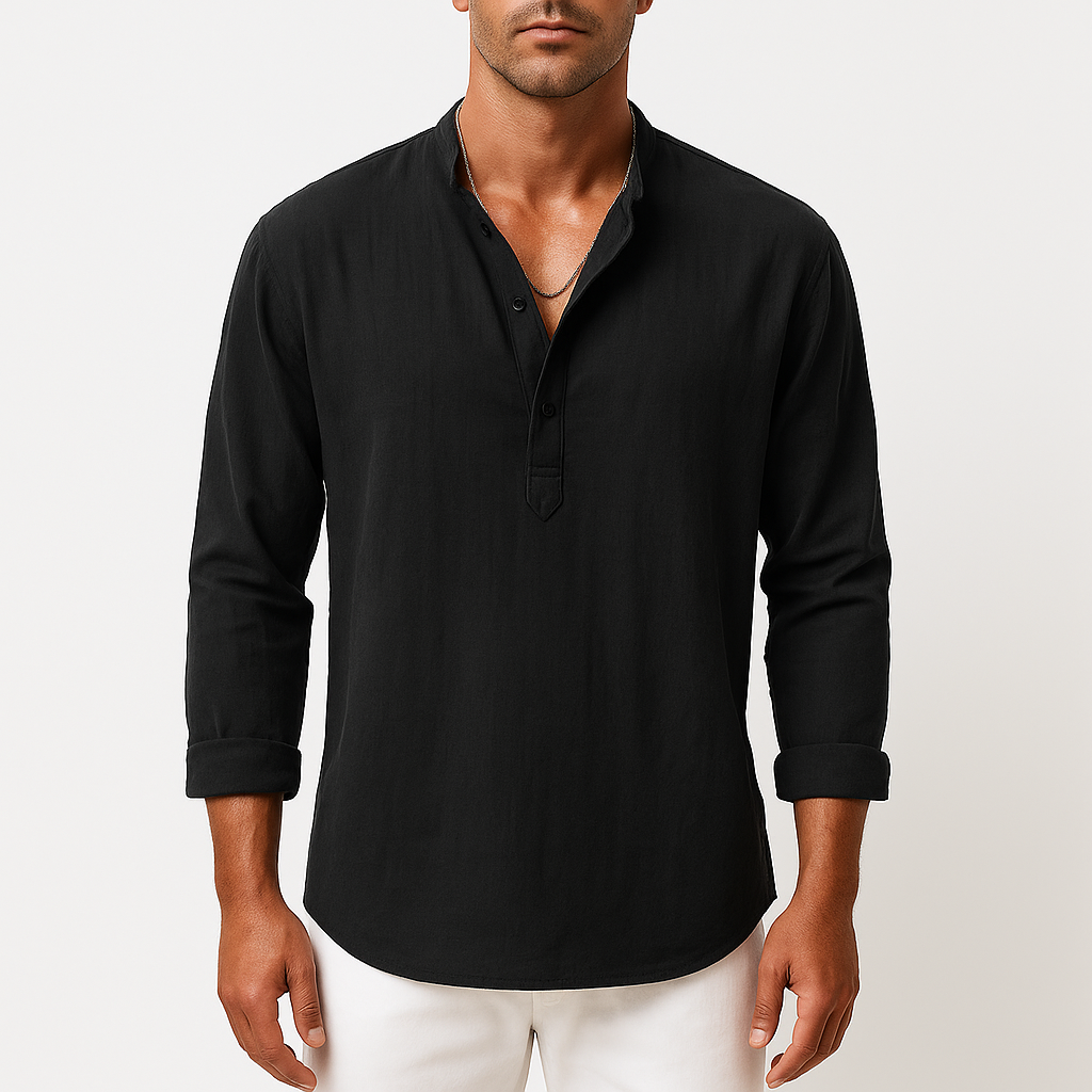 Ryan | Linen Blend Casual Shirt for Men