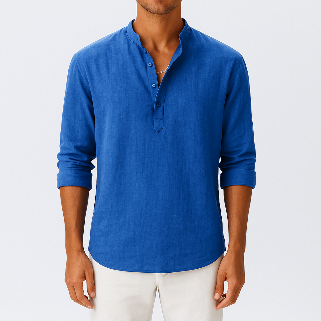 Ryan | Linen Blend Casual Shirt for Men