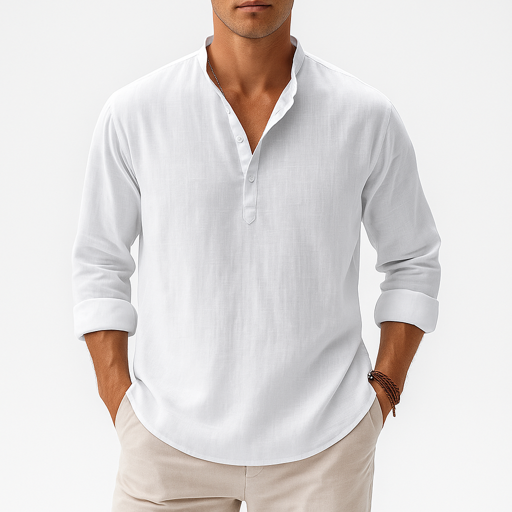 Ryan | Linen Blend Casual Shirt for Men