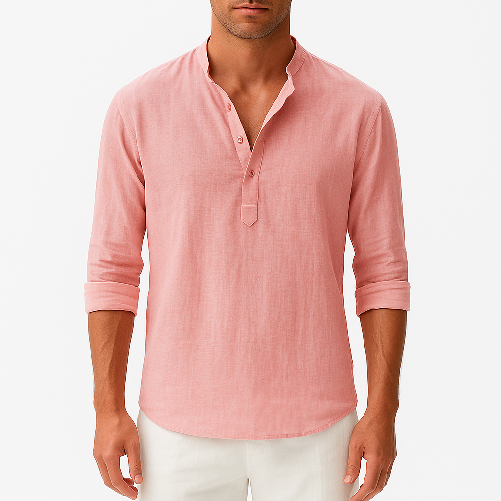 Ryan | Linen Blend Casual Shirt for Men
