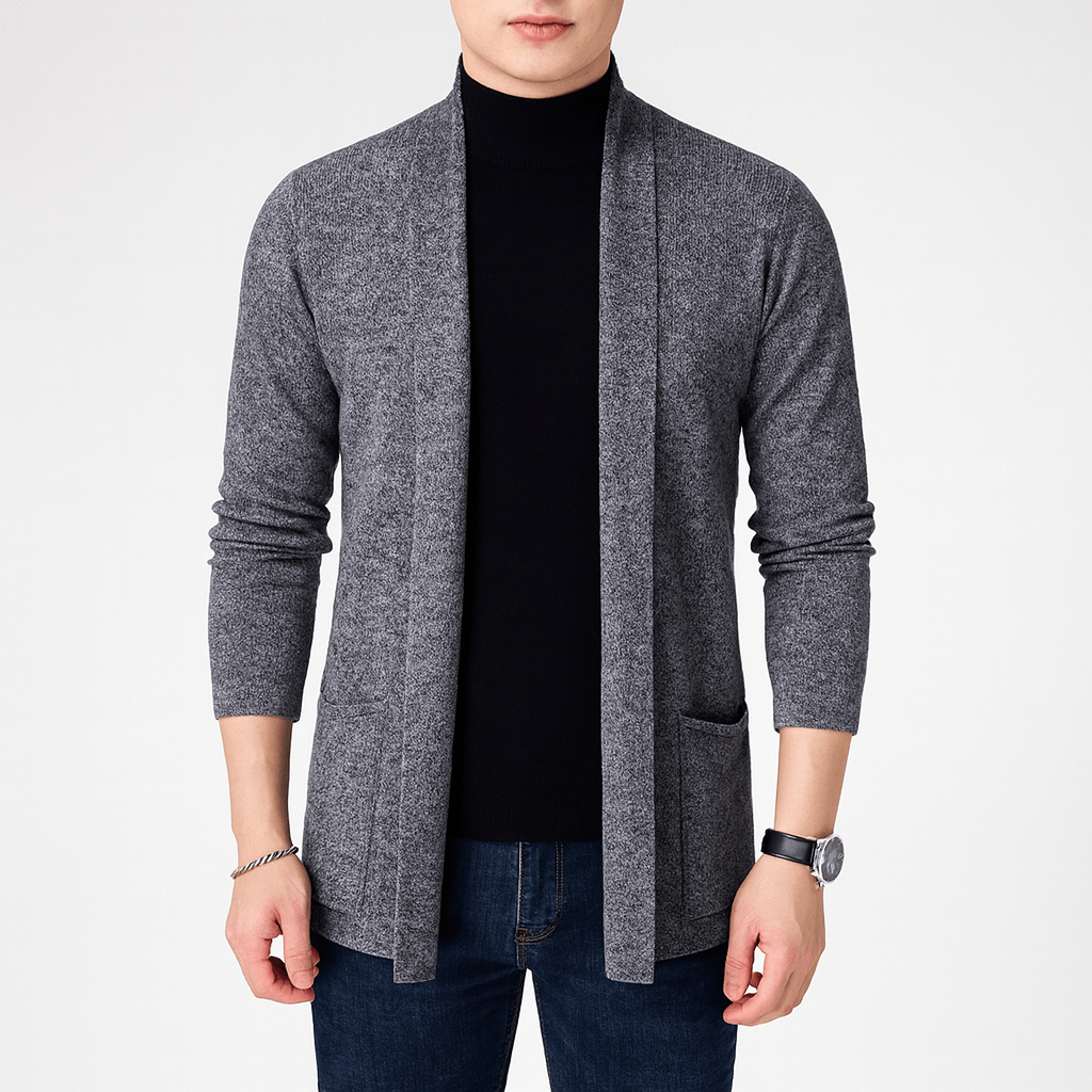 Jake | Cozy Long Knit Cardigan for Men