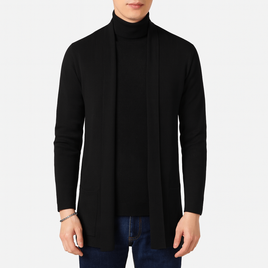 Jake | Cozy Long Knit Cardigan for Men