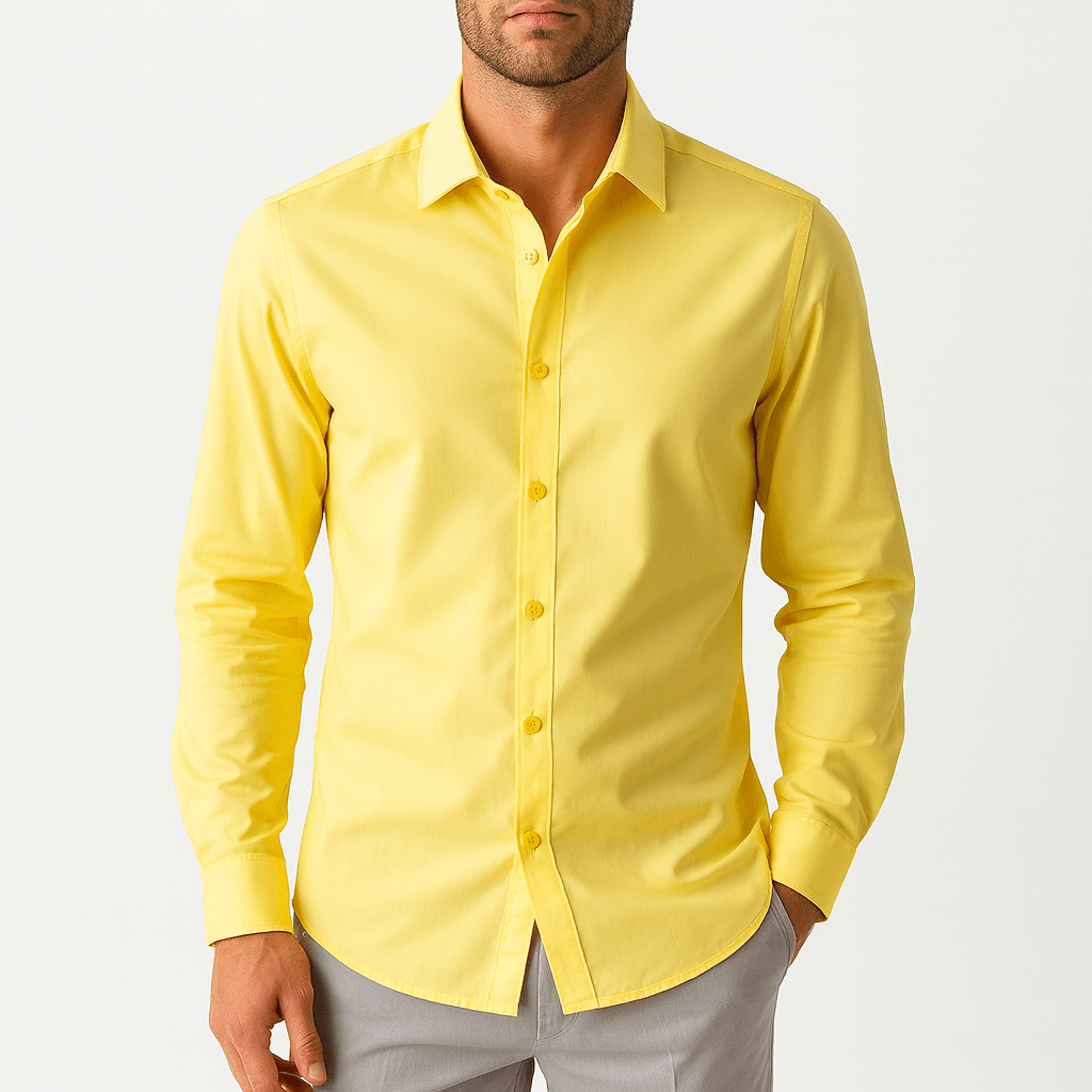 Ben | Classic Long Sleeve Button-Down Shirt