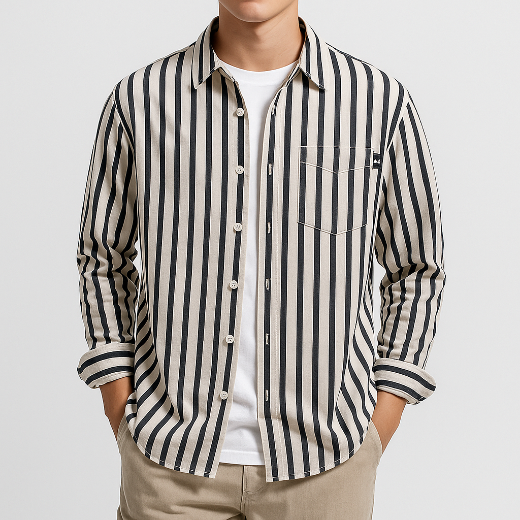Alex | Niels Classic Stripe Shirt for Men