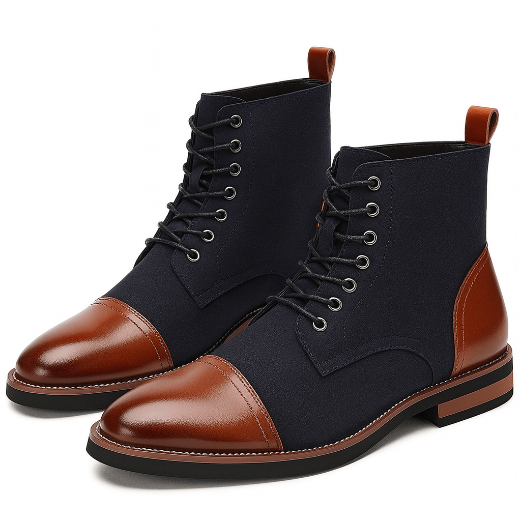 Jake | Oxford Leather Boots for Men