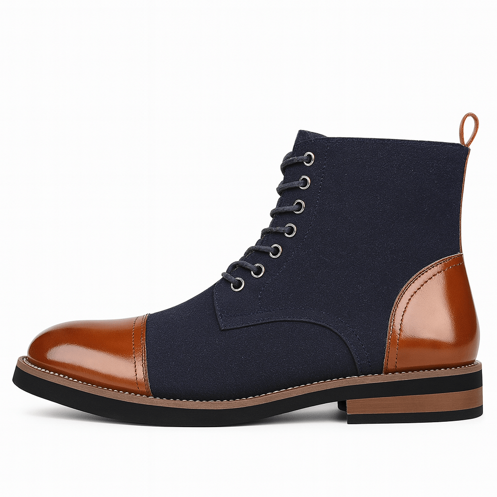 Jake | Oxford Leather Boots for Men
