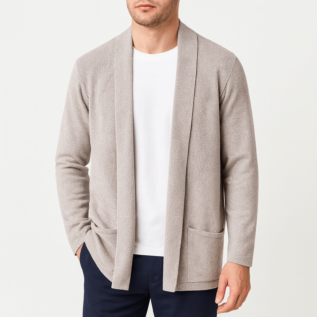 Mike | Cozy Knit Cardigan with Pockets