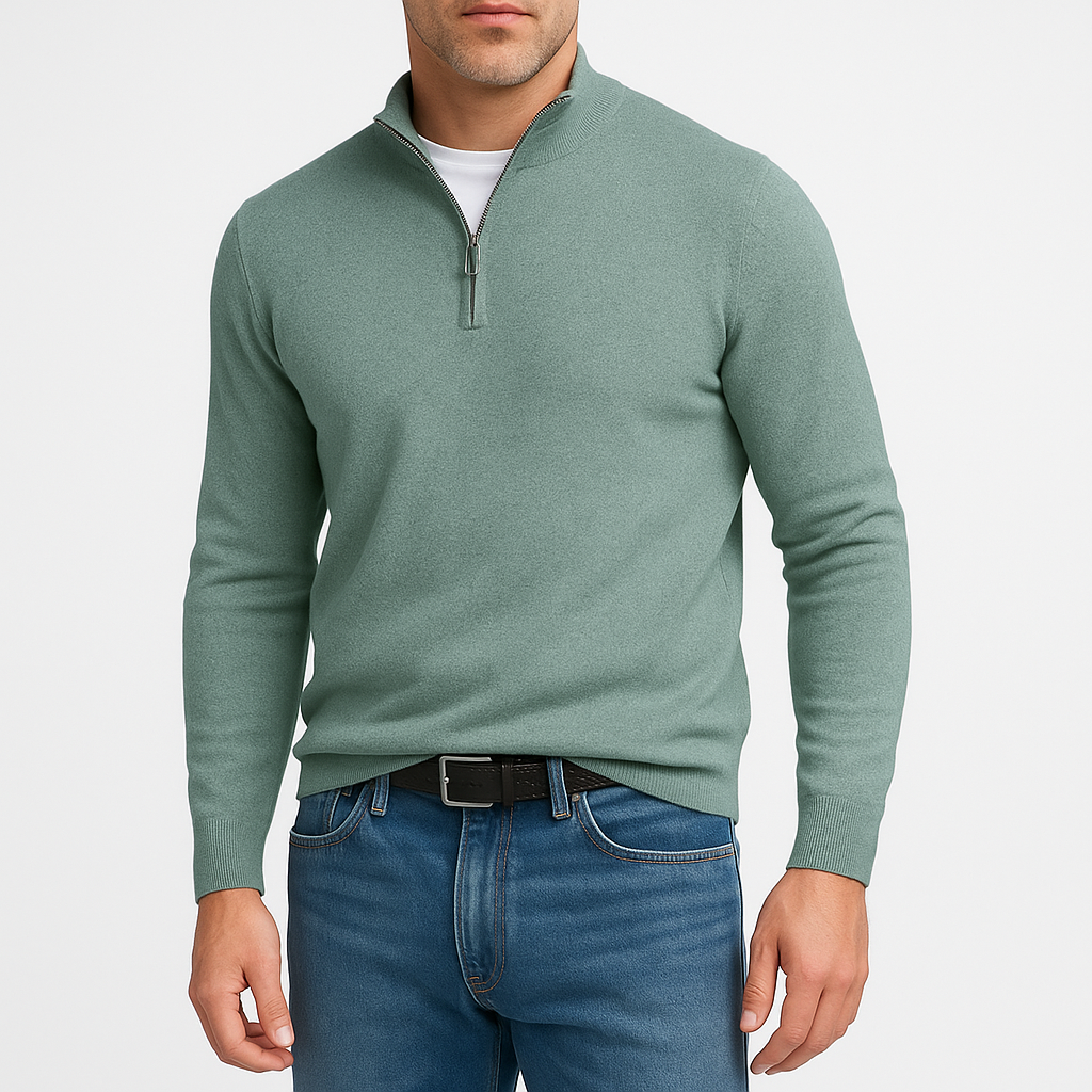 Ryan | Premium Zip-Up Sweater for Men
