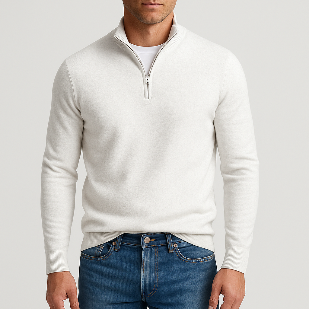 Ezekiel | Premium Zip-Up Sweater