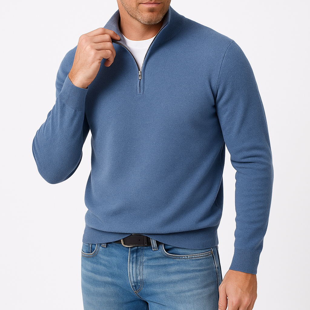 Ryan | Premium Zip-Up Sweater for Men