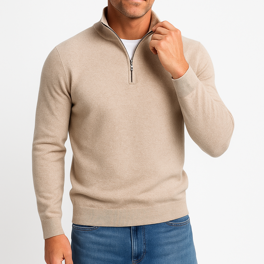 Ryan | Premium Zip-Up Sweater for Men