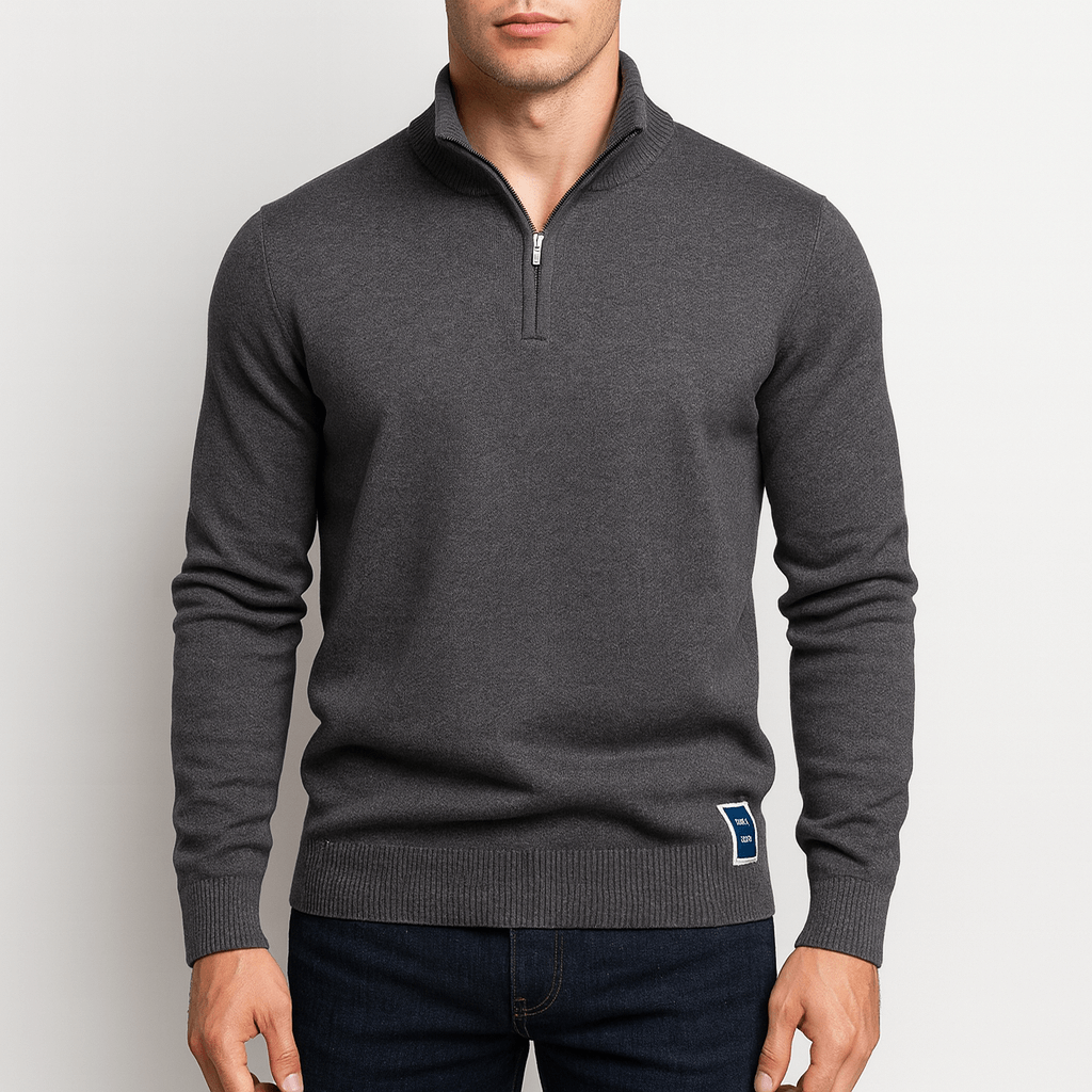 Tom | Quarter-Zip Slim Fit Sweater for Men