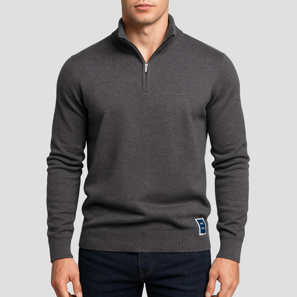 Trent | Quarter-Zip Slim Fit Sweater