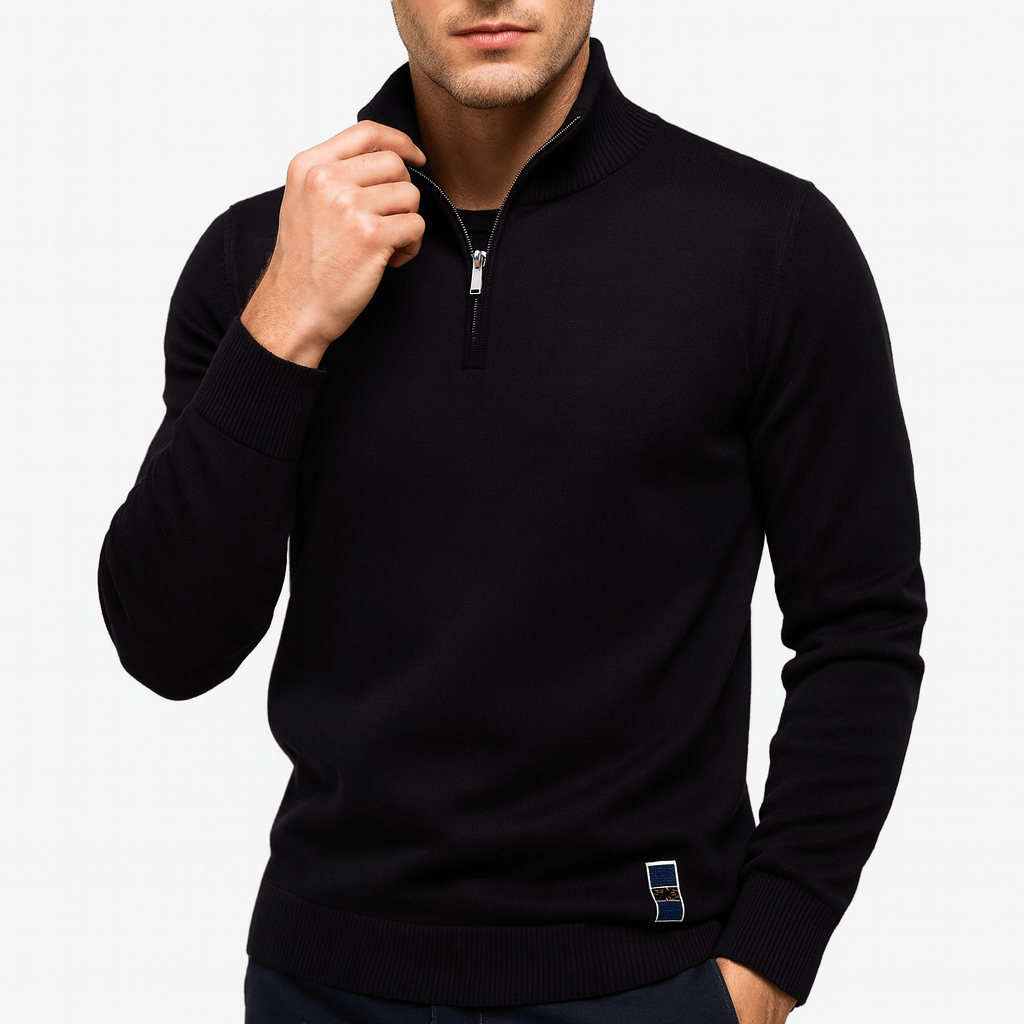 Tom | Quarter-Zip Slim Fit Sweater for Men