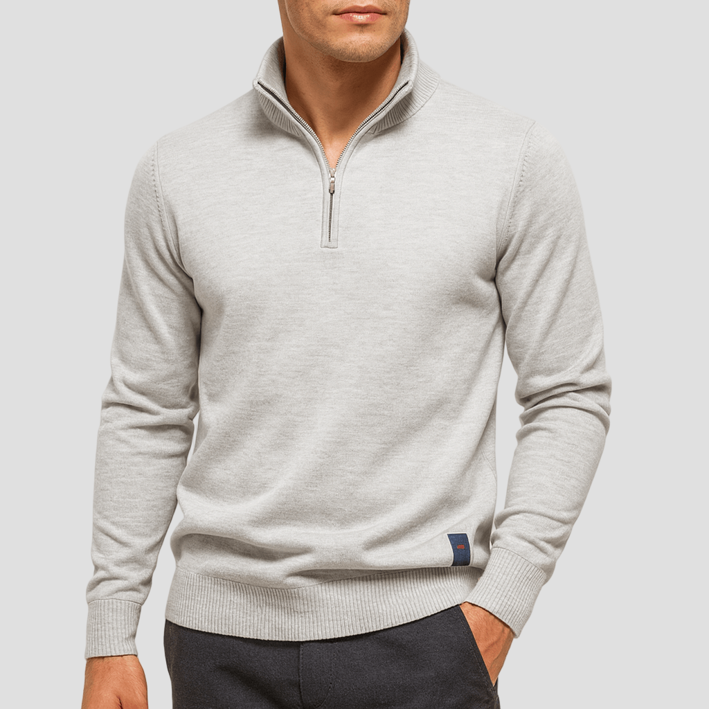 Trent | Quarter-Zip Slim Fit Sweater
