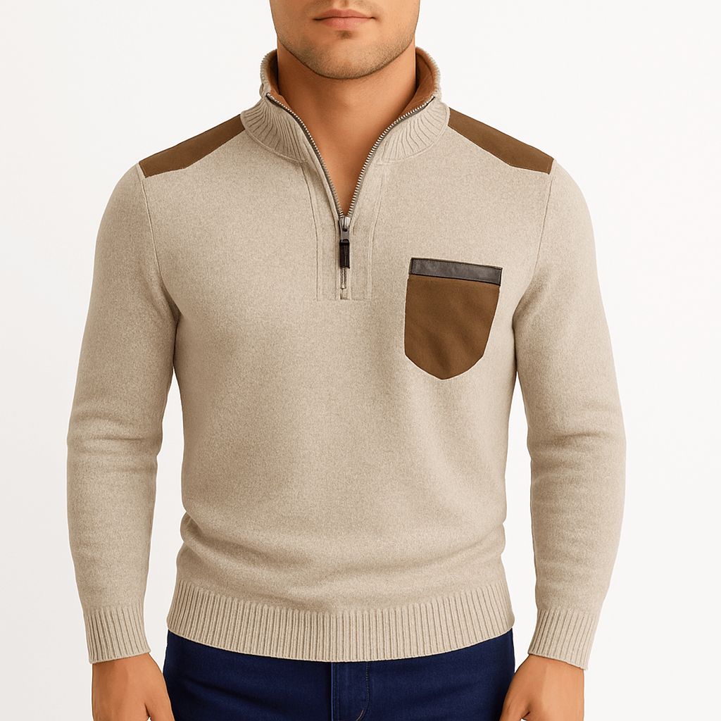 Ryan | Quarter-Zip Sweater for Men