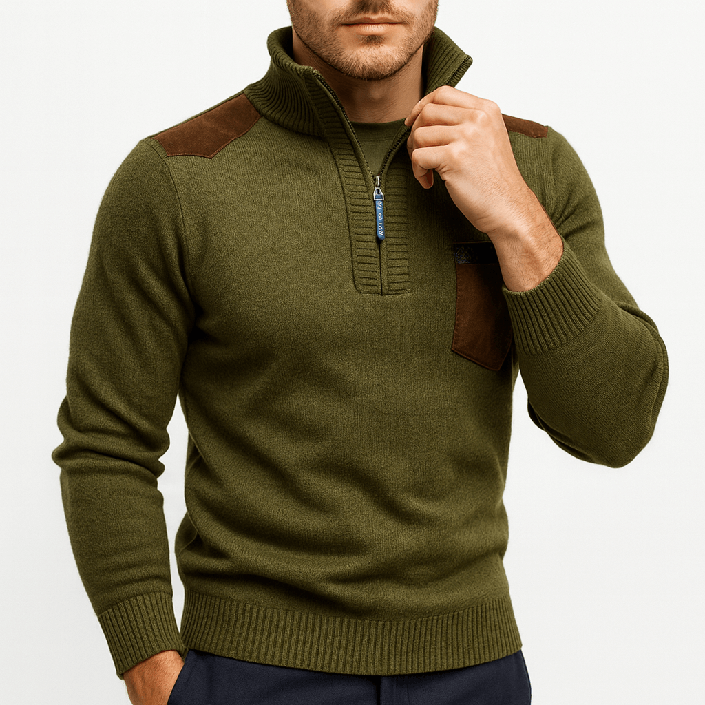Ryan | Quarter-Zip Sweater for Men