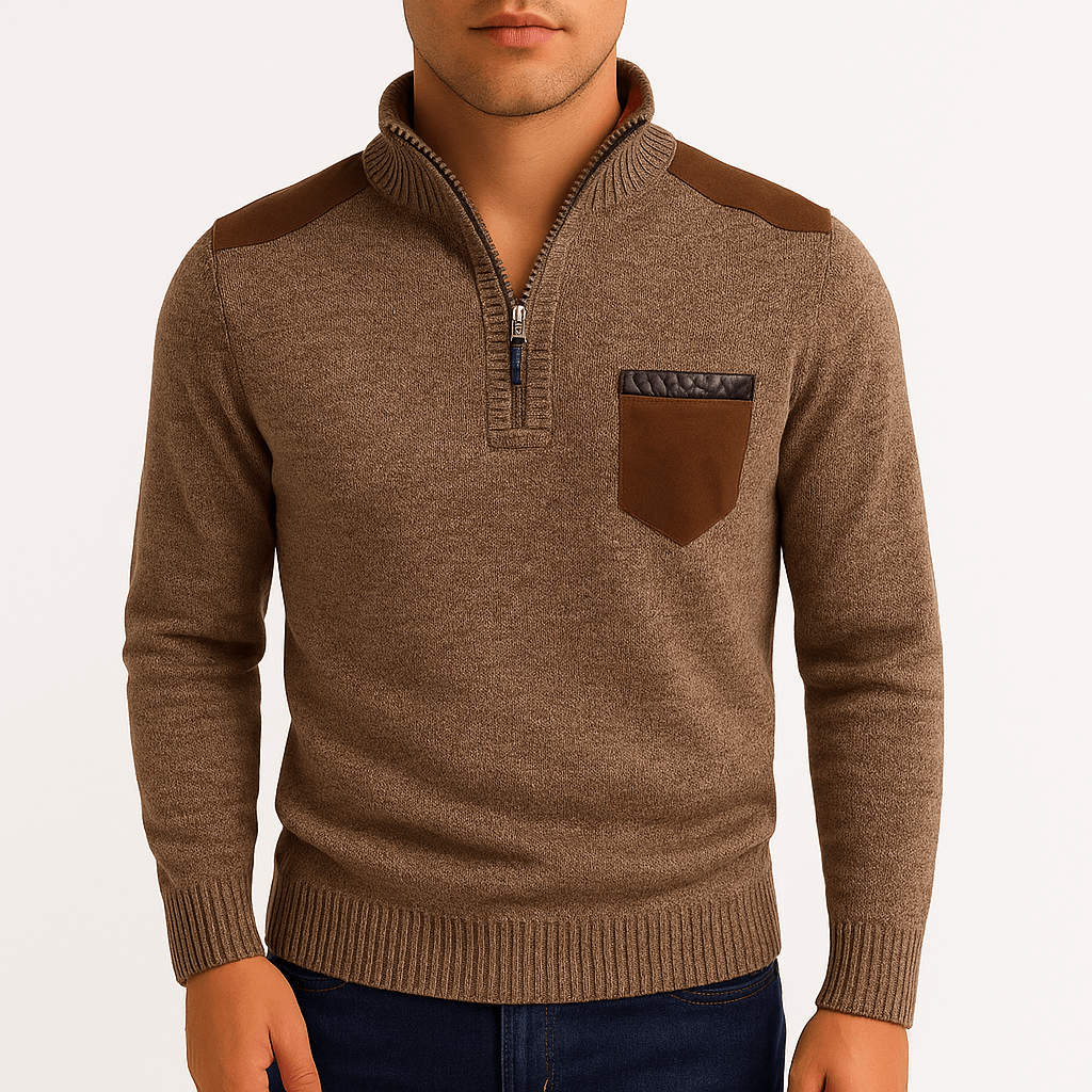 Ryan | Quarter-Zip Sweater for Men