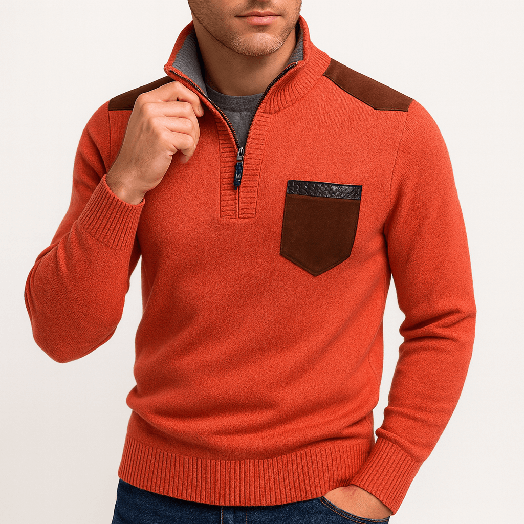 Ryan | Quarter-Zip Sweater for Men