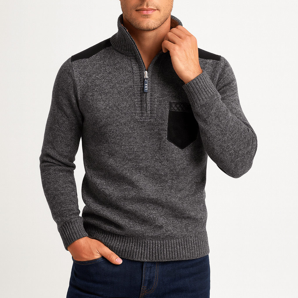 Ryan | Quarter-Zip Sweater for Men