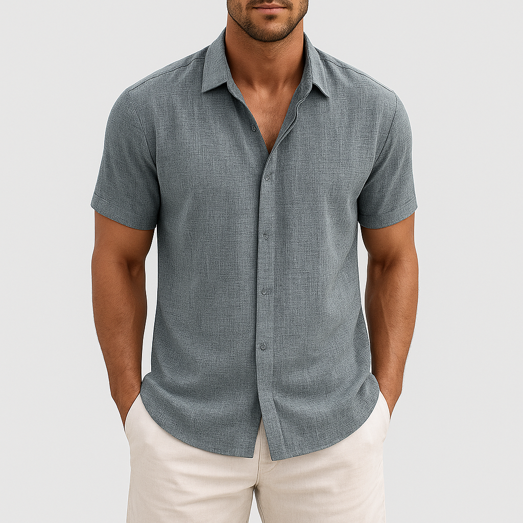 Ryan | Refined Linen Shirt for Men