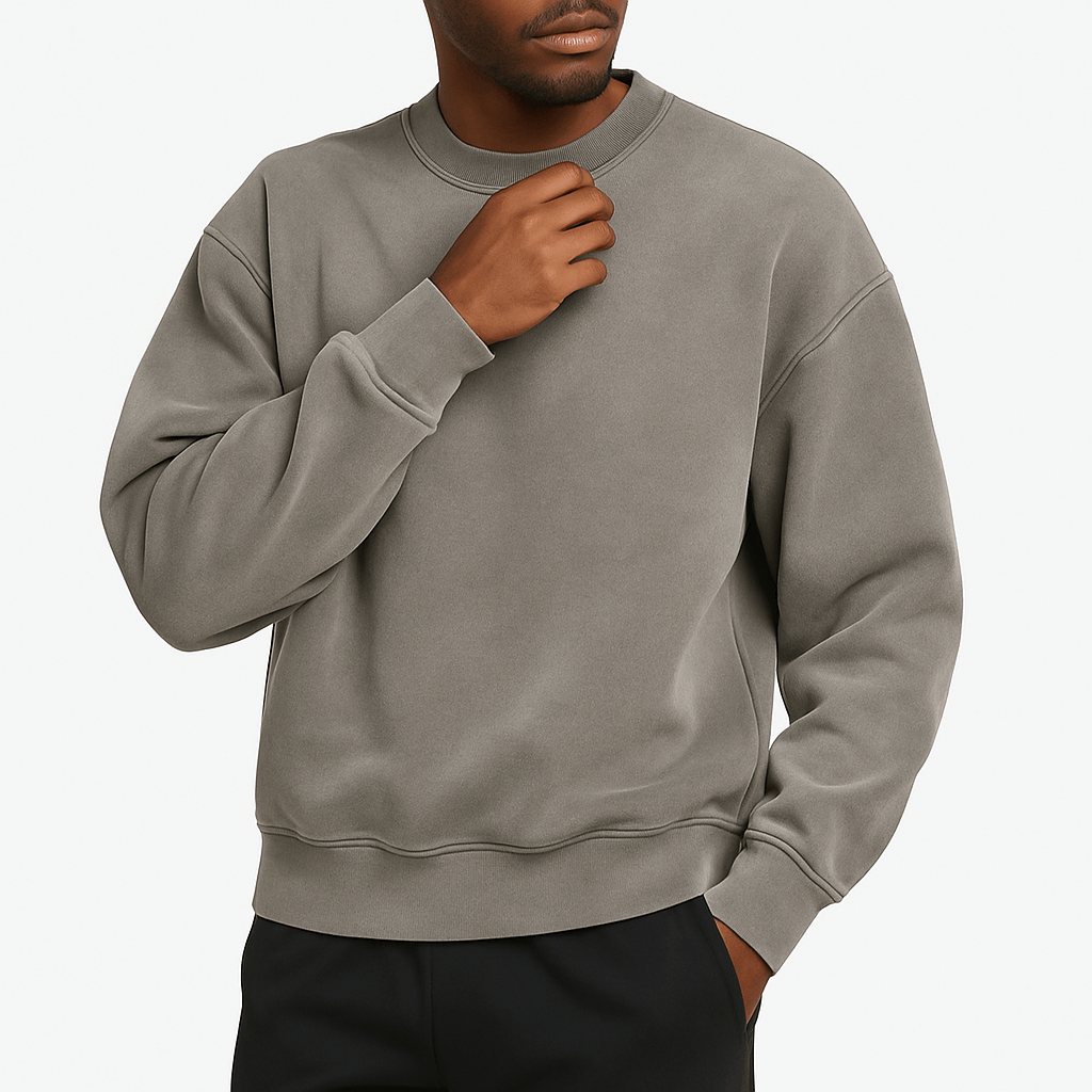 Ryan | Cozy Round Neck Knit Sweater