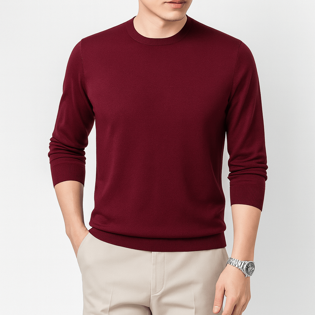 Ben | Slim Fit Crew Neck Sweater for Men