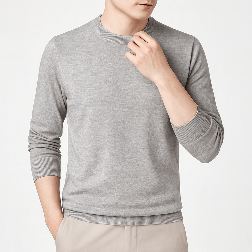 Ben | Slim Fit Crew Neck Sweater for Men