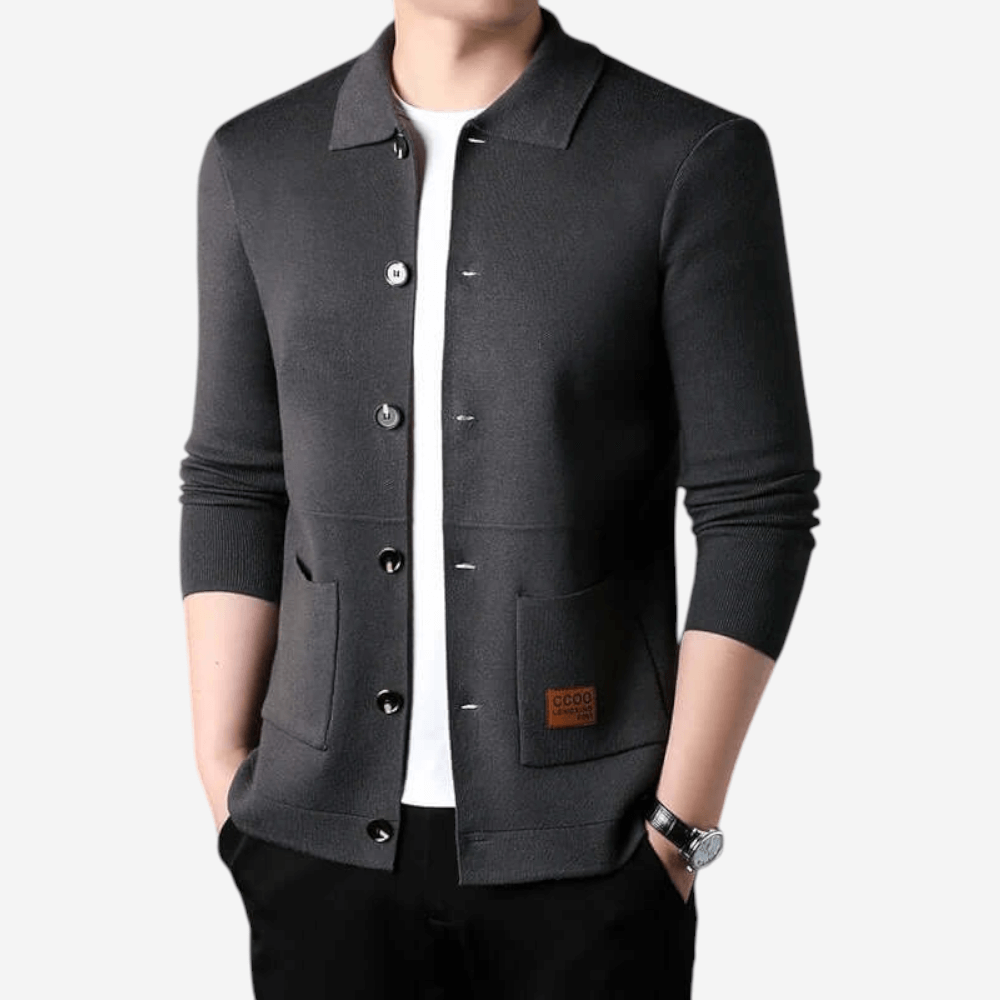 Alex | Slim Fit Knit Cardigan for Men
