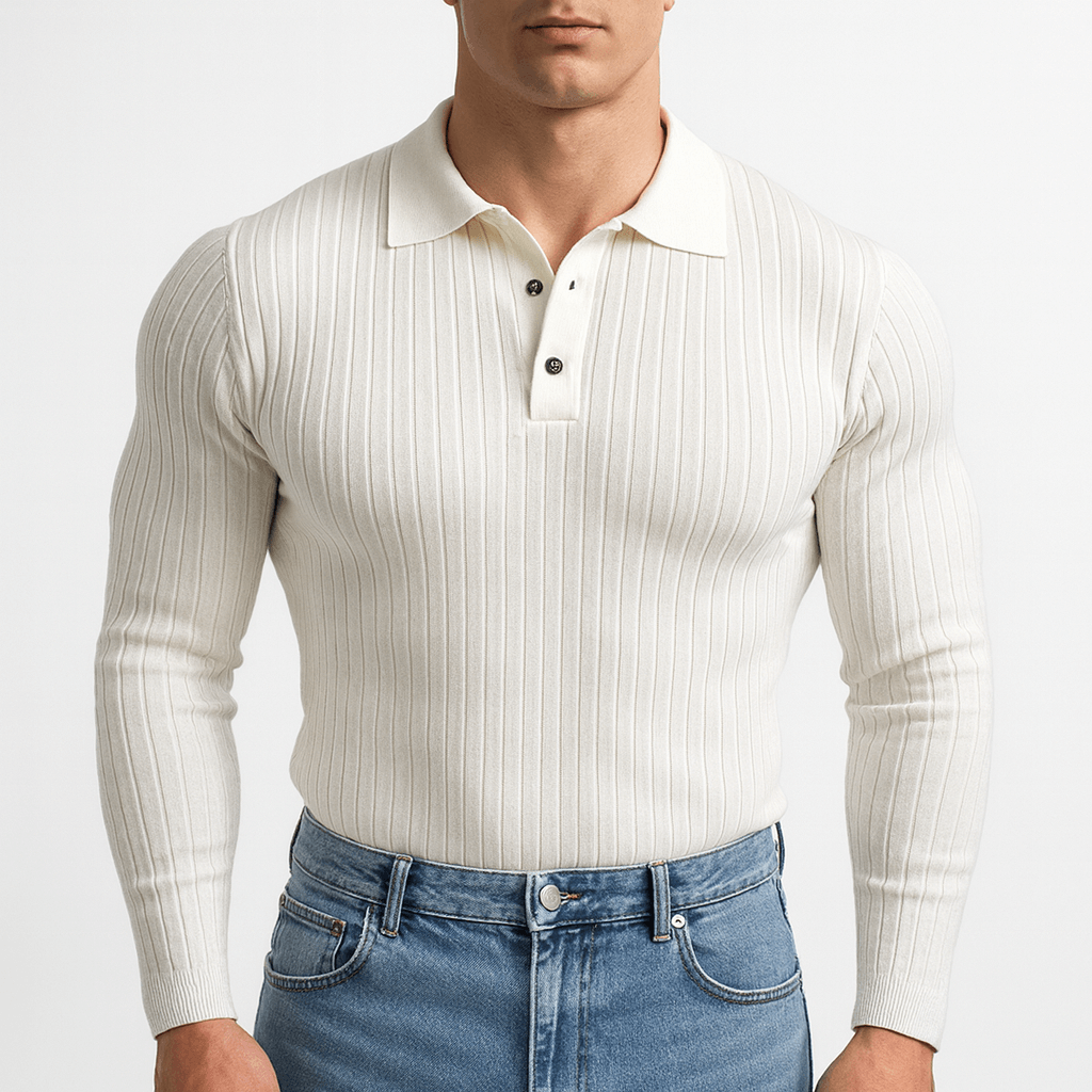 John | Slim Fit Knit Sweater for Men