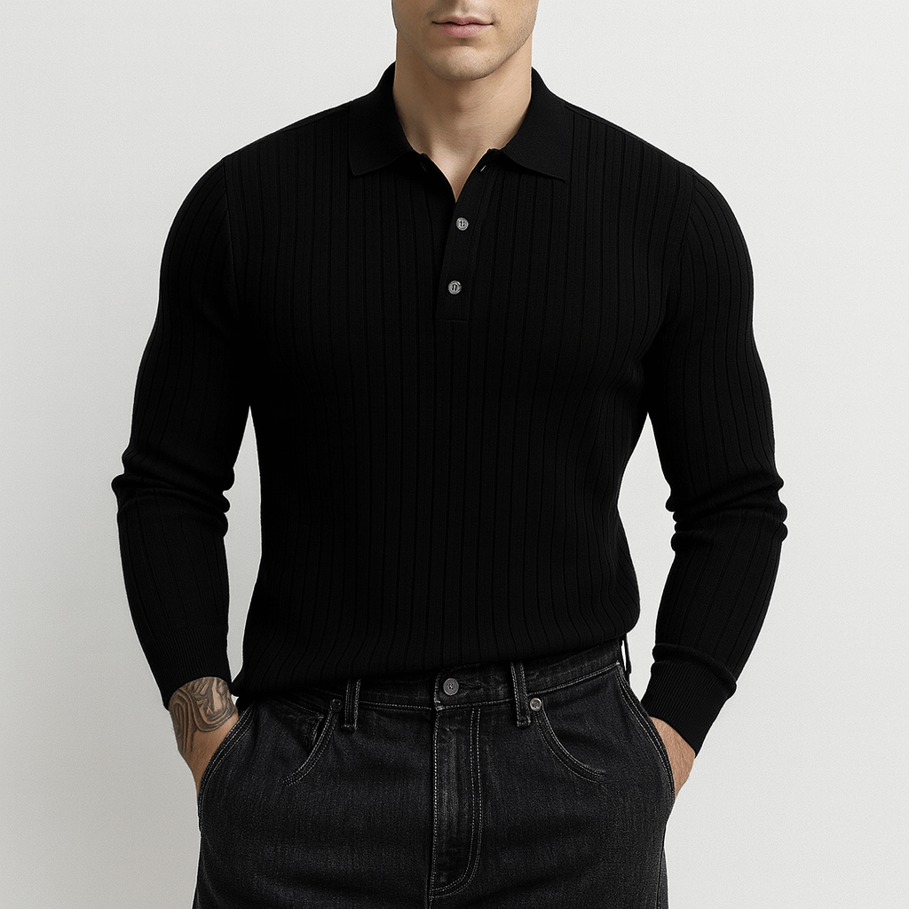 John | Slim Fit Knit Sweater for Men