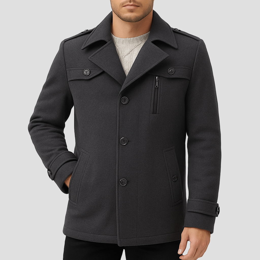 Quentin | Men's Tailored Trench Coat