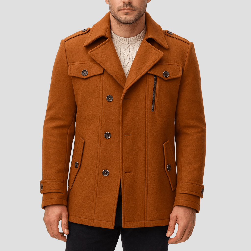 Quentin | Men's Tailored Trench Coat