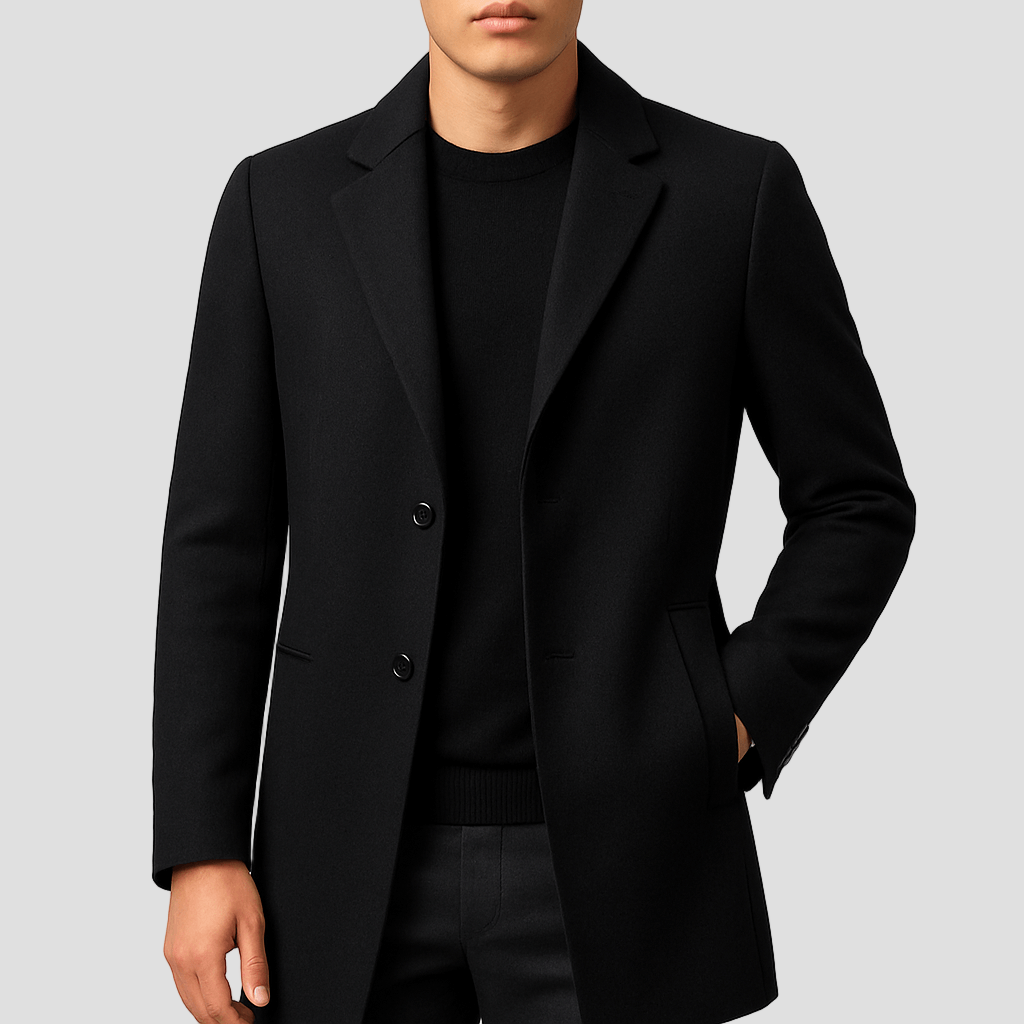 Troy | Tailored Wool Overcoat