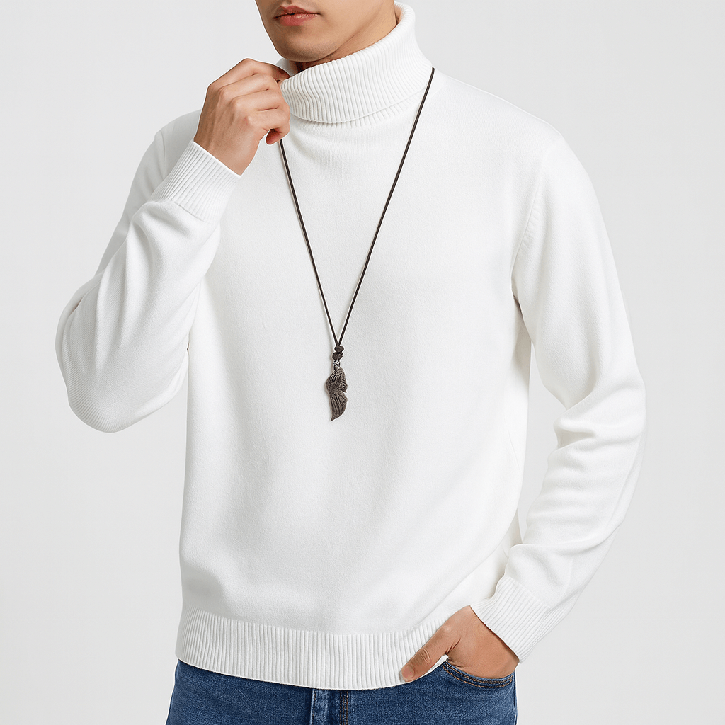 Alex | Cozy Turtleneck Knit Sweater for Men