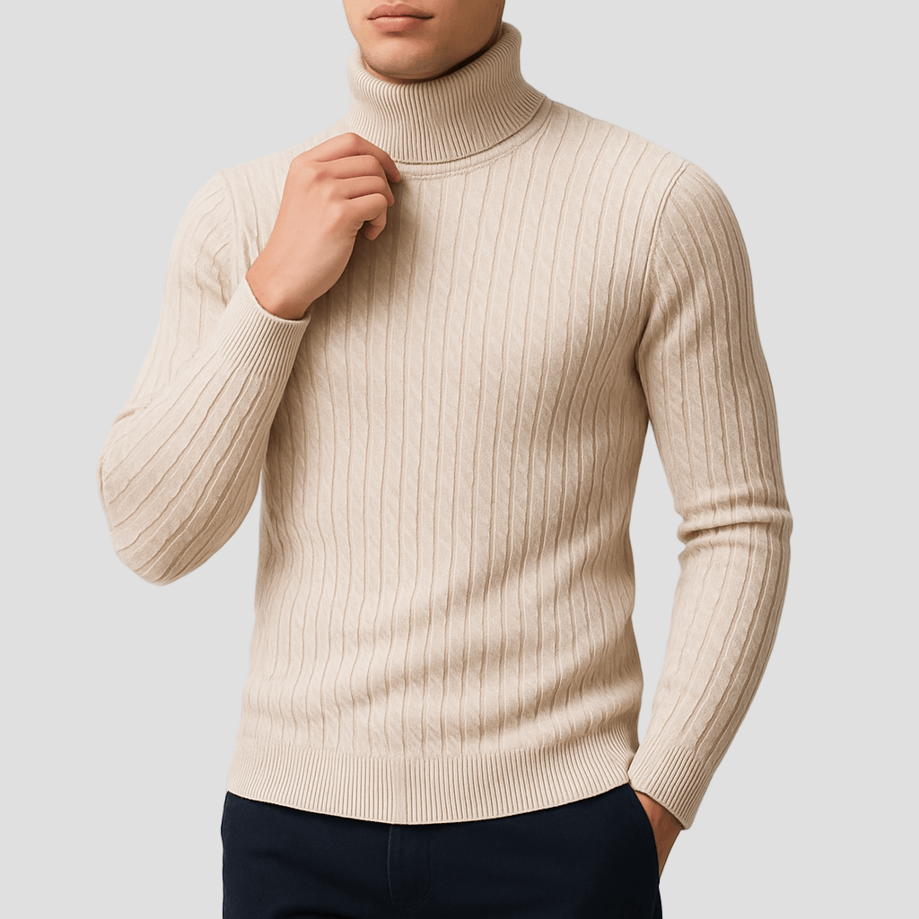 Corbin | Cozy Turtleneck Wool Sweater
