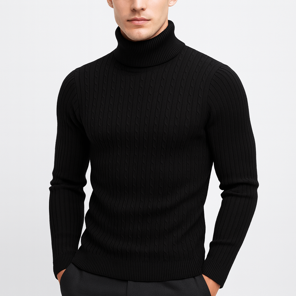 Matt | Cozy Turtleneck Wool Sweater for Men