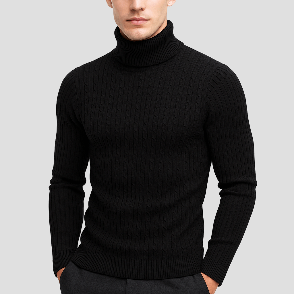Corbin | Cozy Turtleneck Wool Sweater