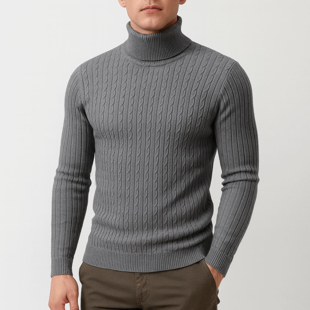 Matt | Cozy Turtleneck Wool Sweater for Men