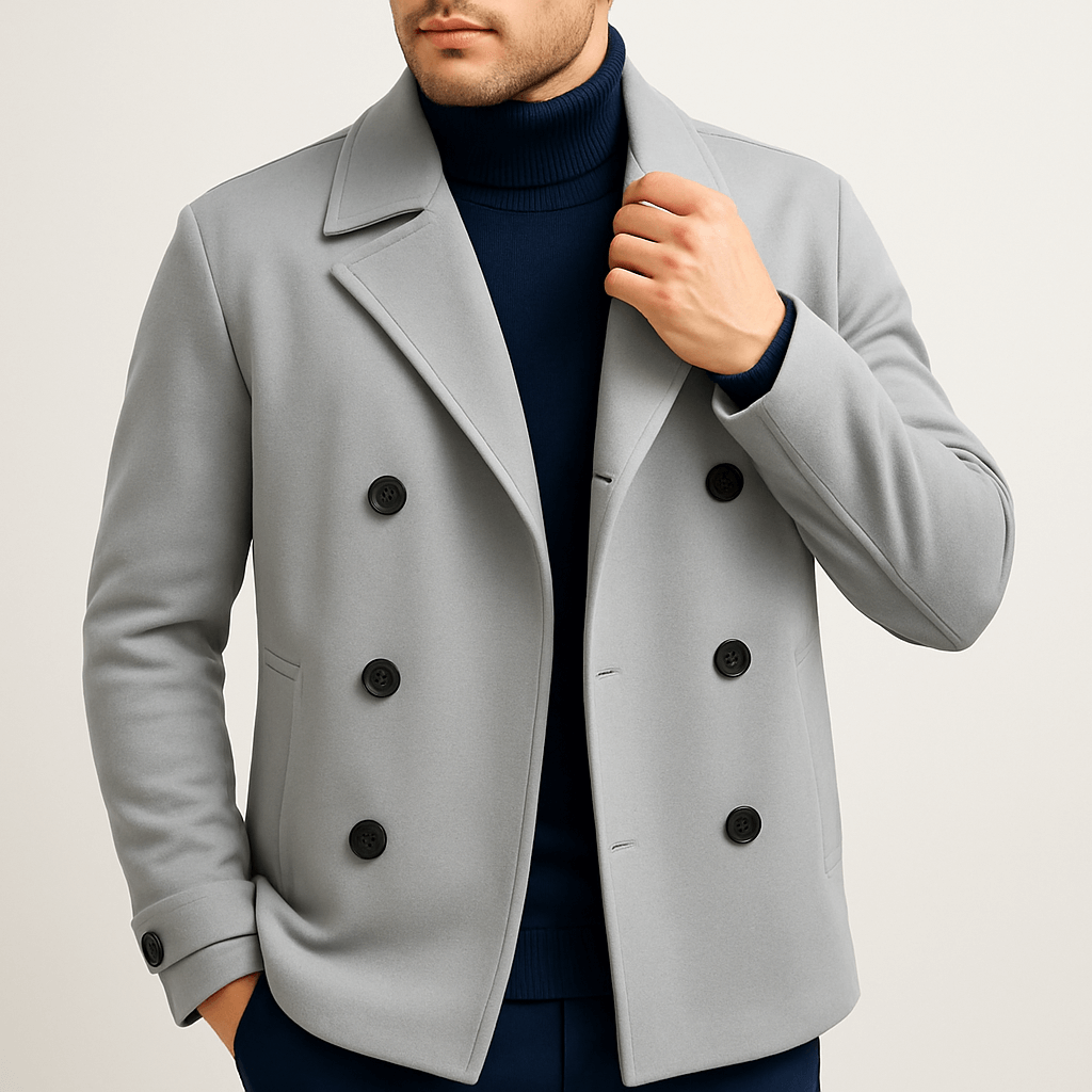 Matt | Elegant Winter Trench Coat for Men