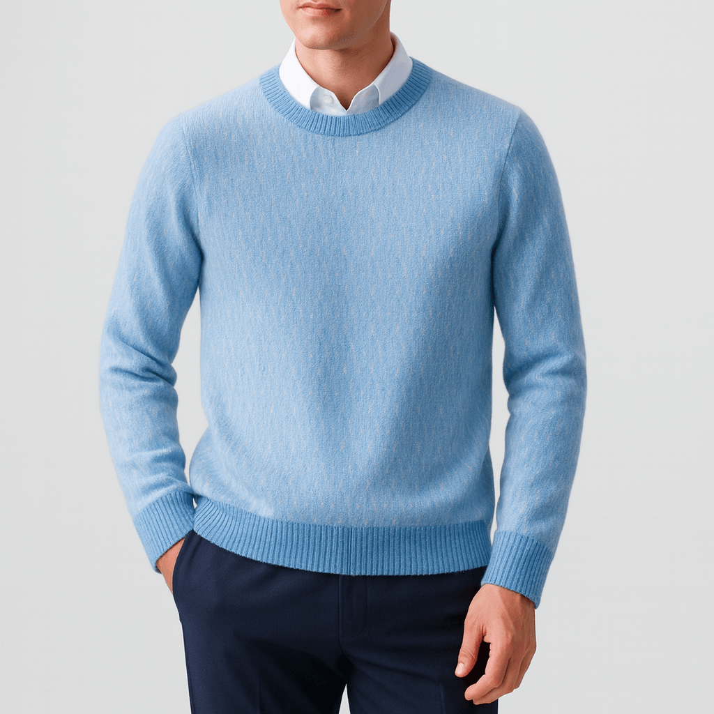 Ryan | Cozy Wool Crewneck Sweater for Men
