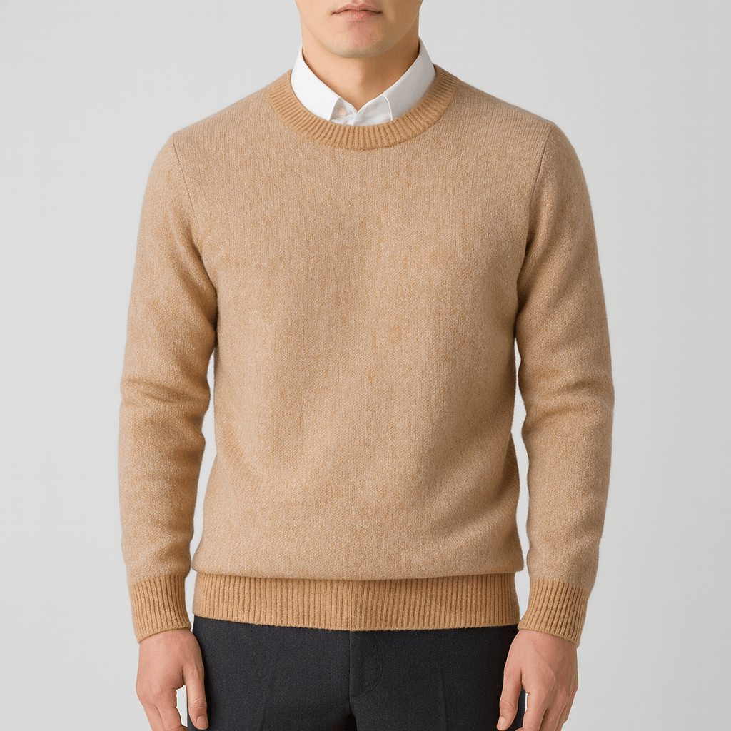 Ryan | Cozy Wool Crewneck Sweater for Men