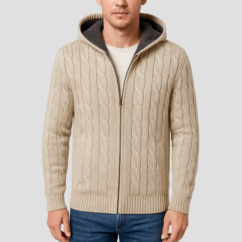Dawson | Cozy Wool Hooded Sweater