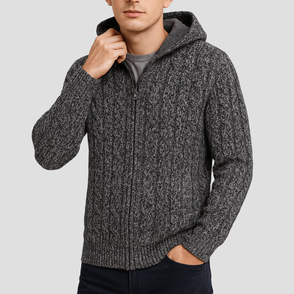 Dawson | Cozy Wool Hooded Sweater