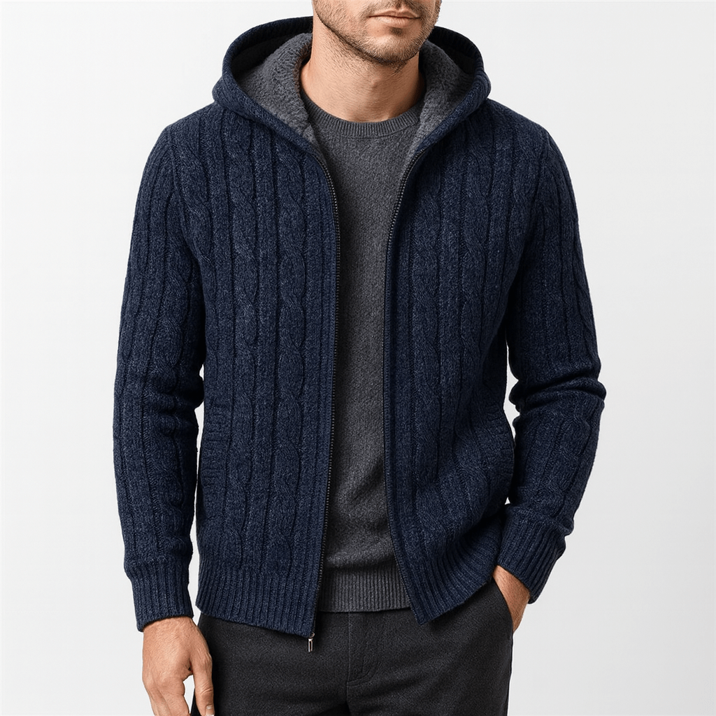 Tom | Cozy Wool Hooded Sweater for Men