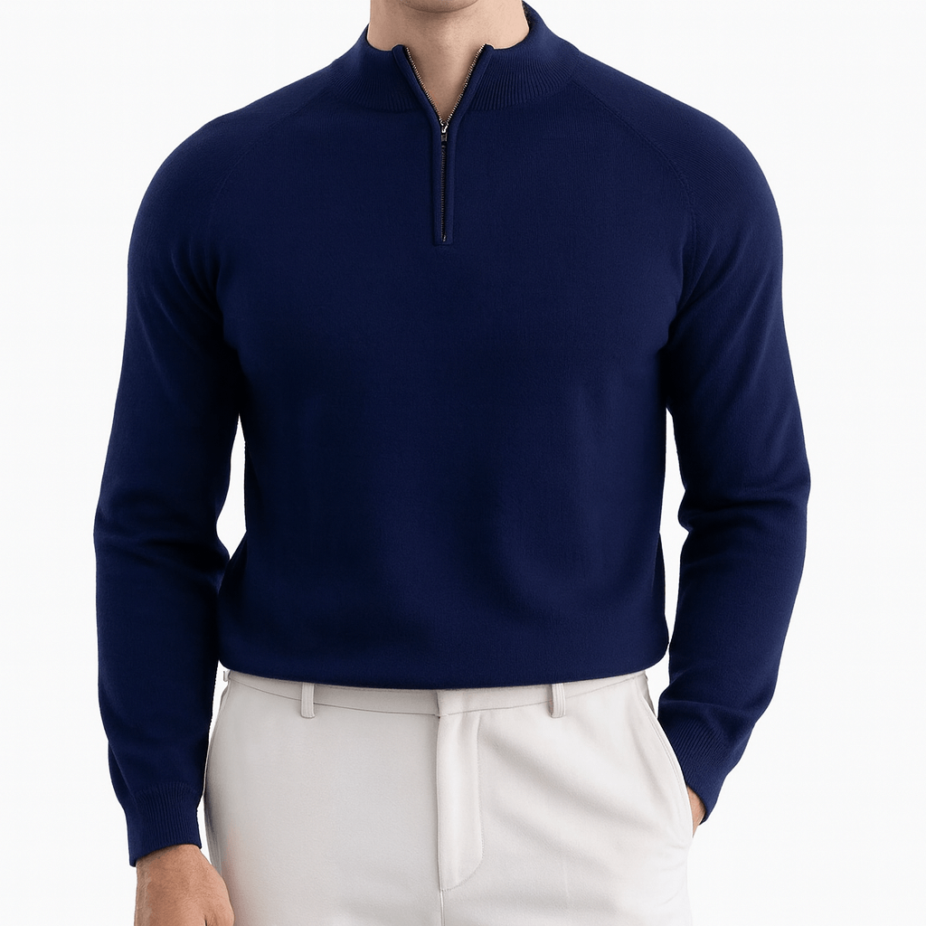 Jake | Slim Fit Wool Sweater for Men