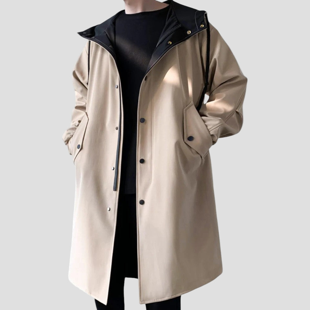 Sullivan | Two Tone Long Coat
