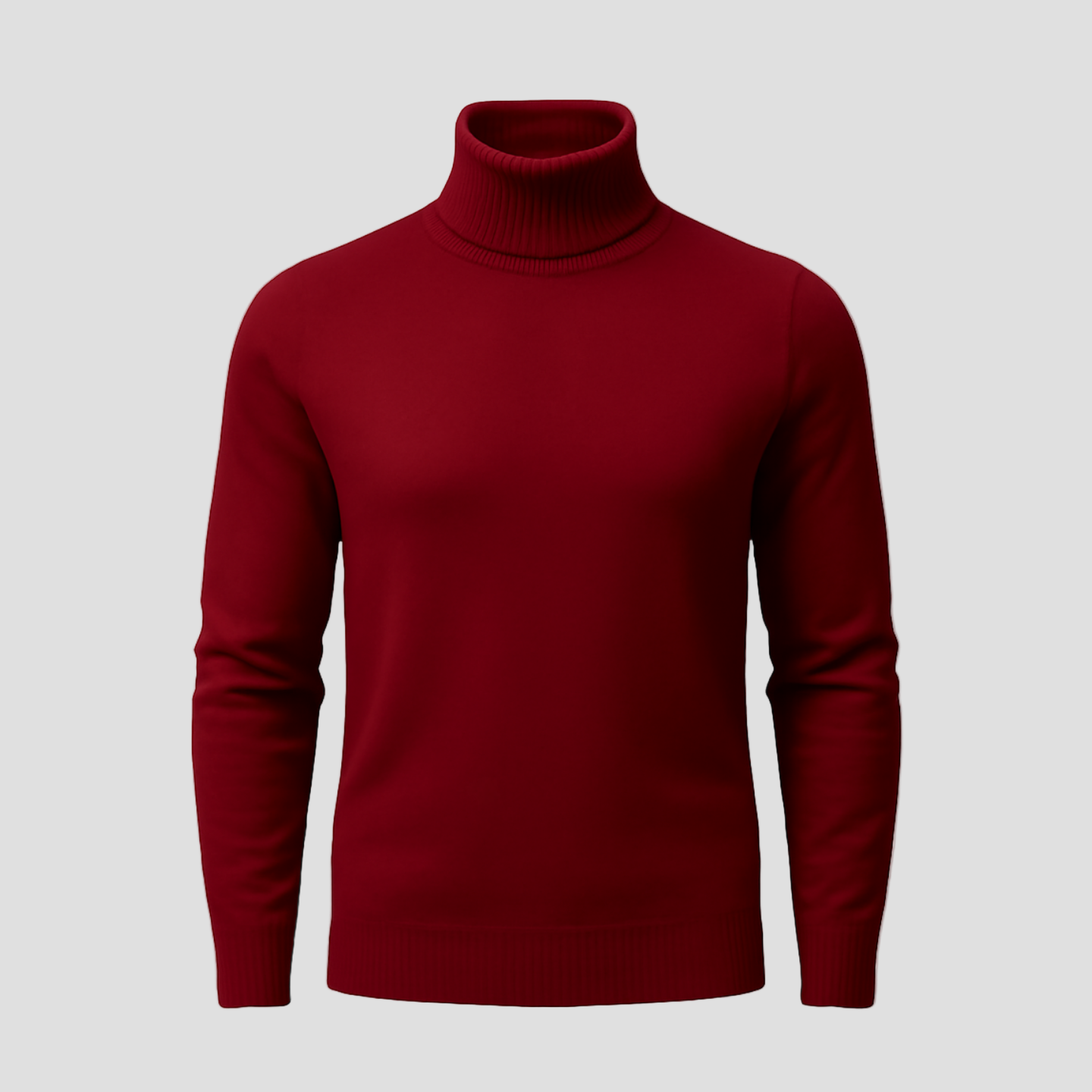 Trenton | Solid Turtleneck Sweater