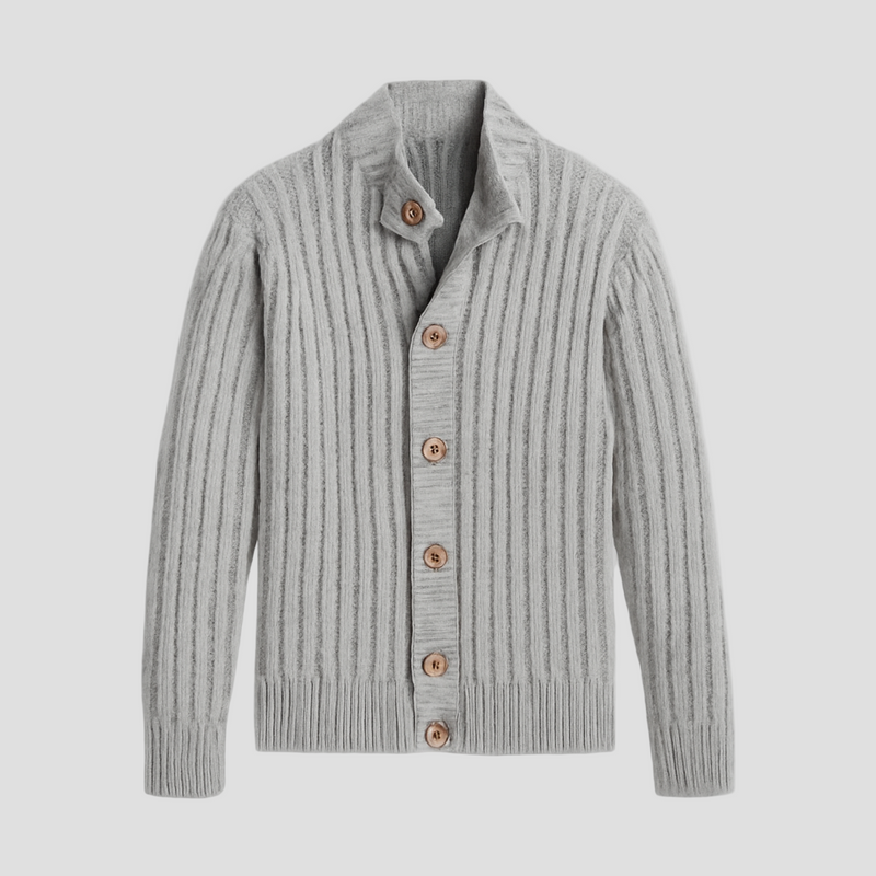 Colm | Single-Breasted Knit Cardigan