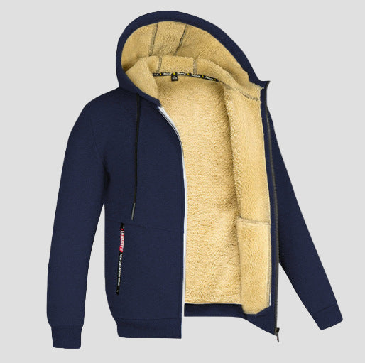 Vaughn | Lambswool Zipper Hoodie